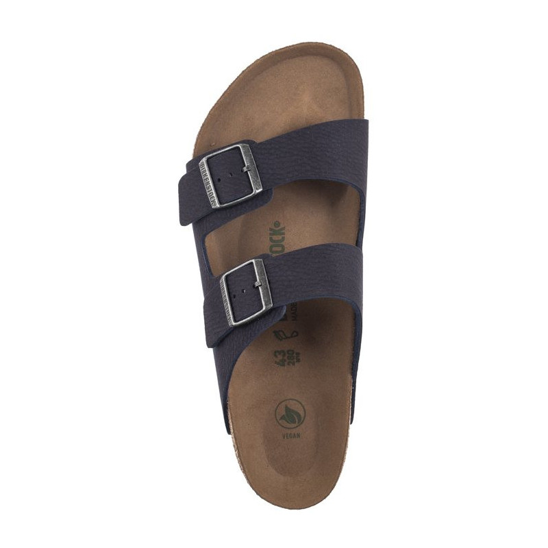 Birkenstock Arizona BS Desert Dust Indigo Blue Vegan 1023116 (BK182-b) slippers