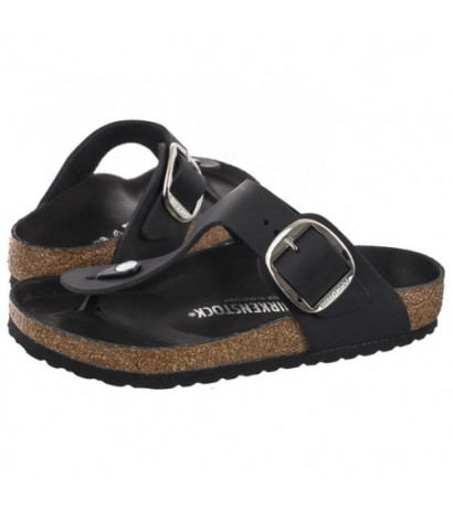 Birkenstock Gizeh Big Buckle Black 1023334 (BK249-a) flip flops