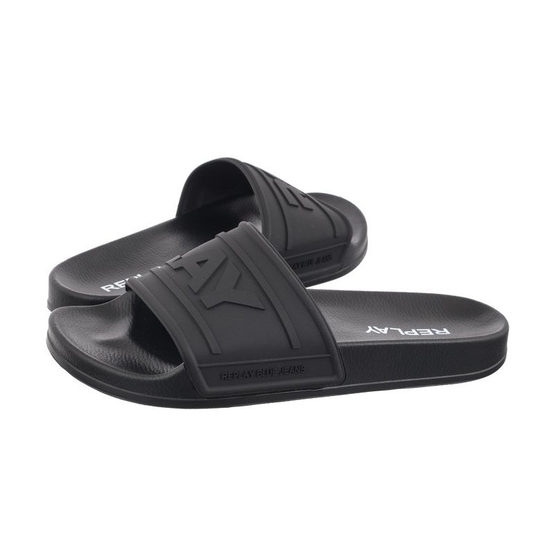 Replay Up Write GMF1A.000.C0048S RF1A0048S 0562 Black Black (RP13-a) slippers