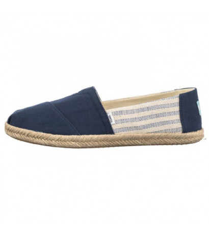 Toms Alpargata Rope Navy Recycled Cotton University Stripes 10019683 (TS31-b) kingad