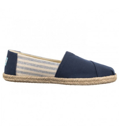 Toms Alpargata Rope Navy Recycled Cotton University Stripes 10019683 (TS31-b) kingad