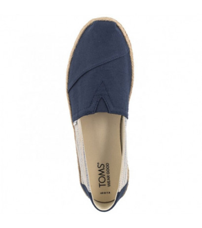 Toms Alpargata Rope Navy Recycled Cotton University Stripes 10019683 (TS31-b) kingad