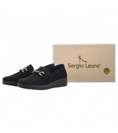 Sergio Leone Czarny PB 226 Mic (SL514-a) shoes