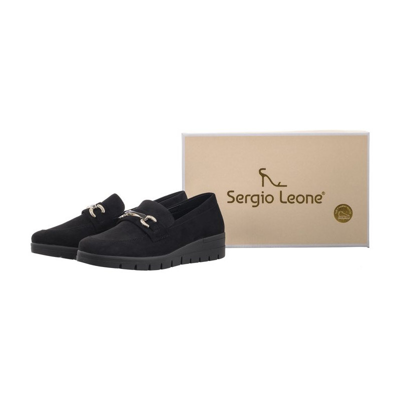 Sergio Leone Czarny PB 226 Mic (SL514-a) shoes