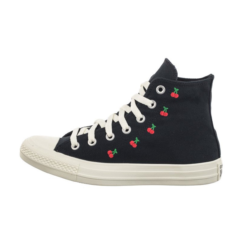 Converse CTAS Hi Black/Egret/Red A08142C (CO675-a) bateliai