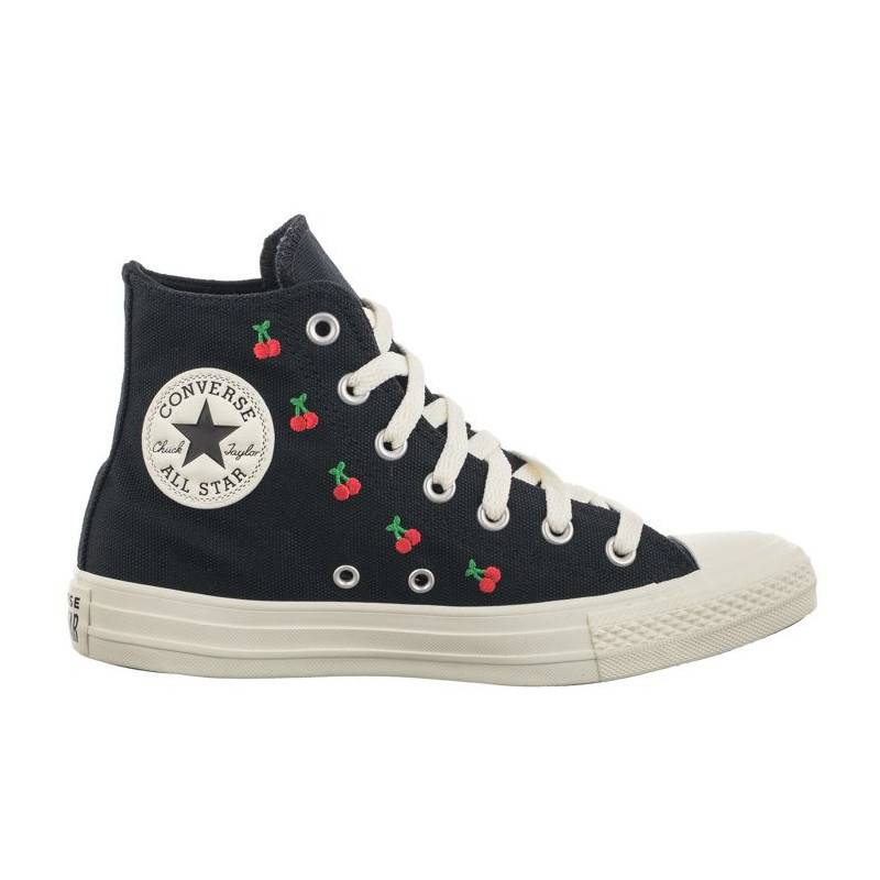 Converse CTAS Hi Black/Egret/Red A08142C (CO675-a) bateliai