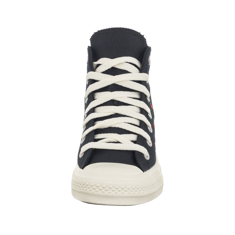 Converse CTAS Hi Black/Egret/Red A08142C (CO675-a) bateliai