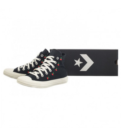 Converse CTAS Hi Black/Egret/Red A08142C (CO675-a) apavi