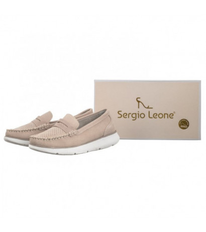 Sergio Leone Beżowe SP 012 (SL518-a) shoes