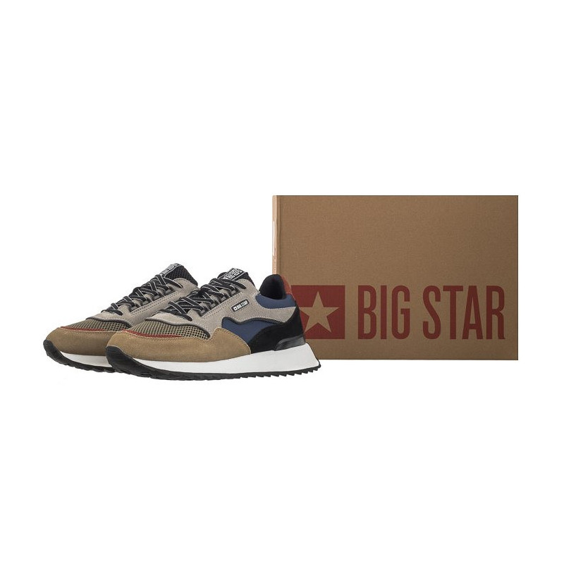 Big Star Beżowe/Niebieskie NN174320 (BI547-a) sports shoes