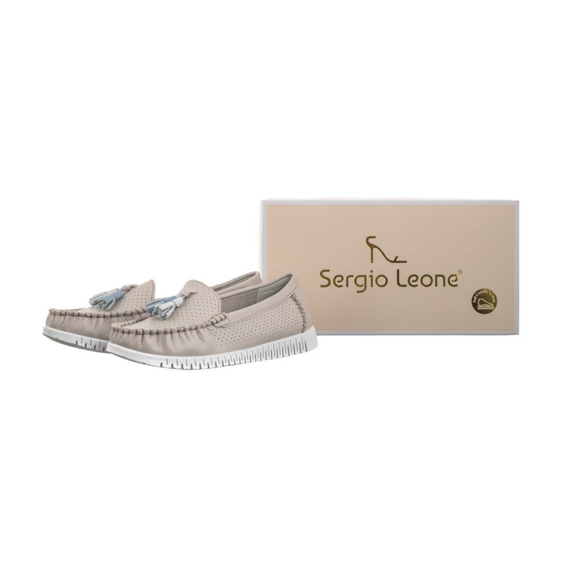 Sergio Leone Jasno Różowe SP 022 (SL517-a) shoes