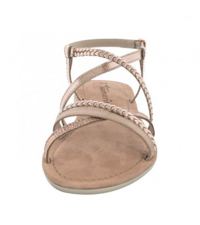 Tamaris Złote 1-28139-42 952 Rose Metallic (TM487-a) sandals