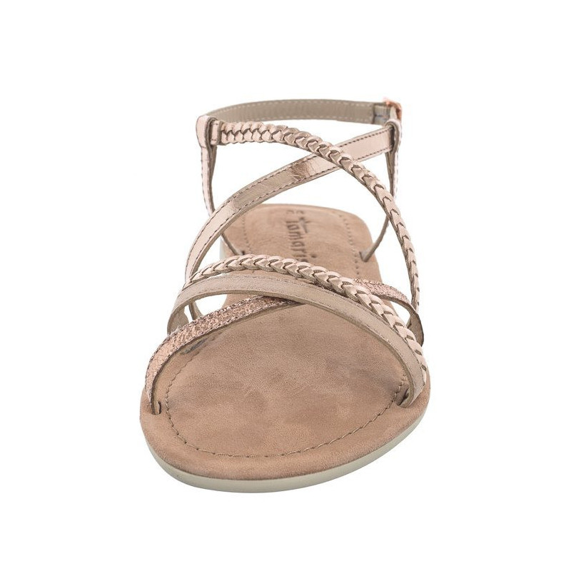 Tamaris Złote 1-28139-42 952 Rose Metallic (TM487-a) sandals