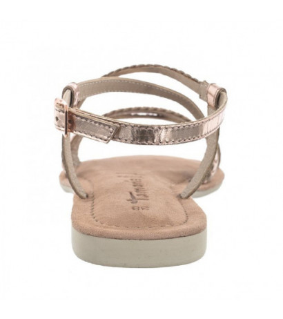 Tamaris Złote 1-28139-42 952 Rose Metallic (TM487-a) sandals