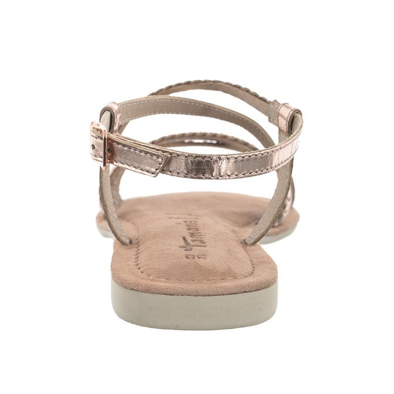 Tamaris Złote 1-28139-42 952 Rose Metallic (TM487-a) sandals