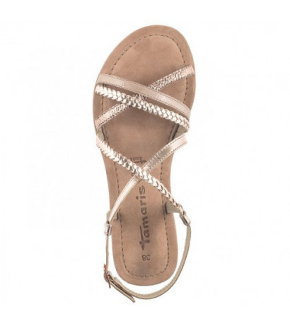 Tamaris Złote 1-28139-42 952 Rose Metallic (TM487-a) sandals