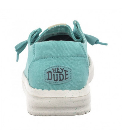 Hey Dude Wendy Canvas Turquoise 40902-440 (HY17-b) kurpes