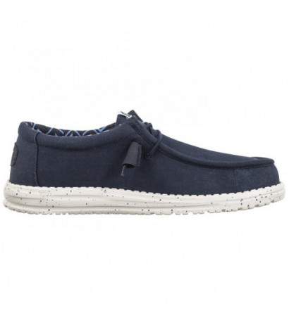 Hey Dude Wally Stretch Canvas Navy 40700-410 (HY14-a) batai