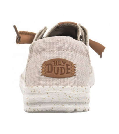 Hey Dude Wendy Washed Cream 40297-13R (HY18-a) batai