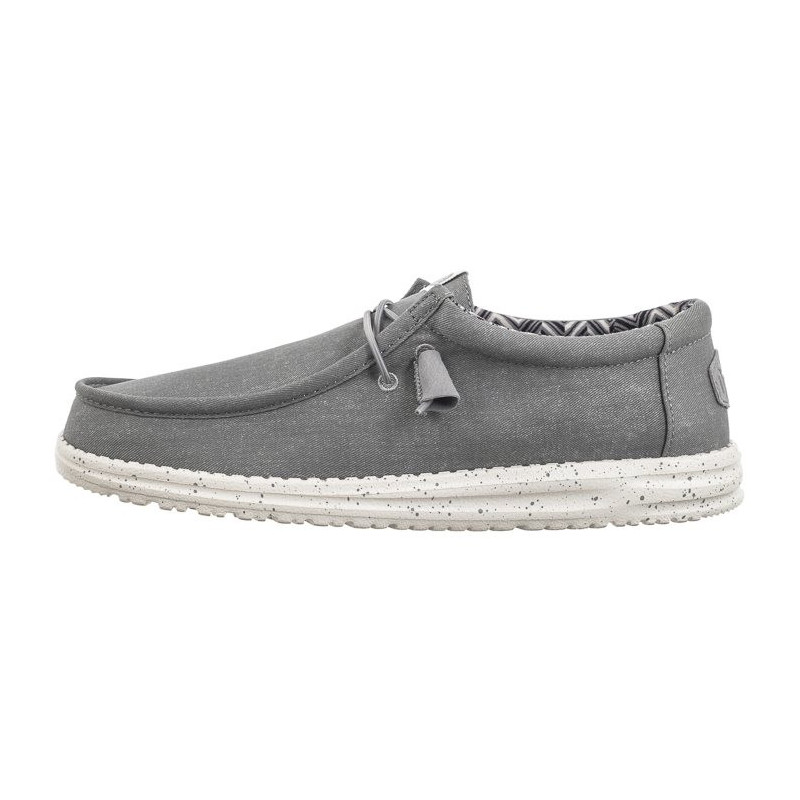 Hey Dude Wally Stretch Canvas Light Grey 40700-007 (HY14-c) kingad