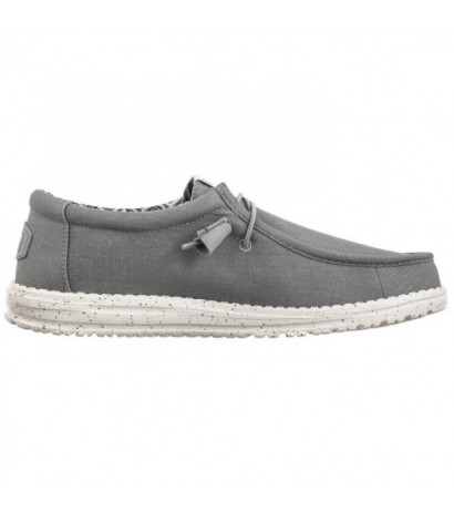 Hey Dude Wally Stretch Canvas Light Grey 40700-007 (HY14-c) kingad