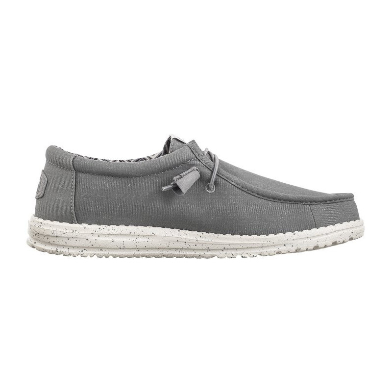 Hey Dude Wally Stretch Canvas Light Grey 40700-007 (HY14-c) apavi