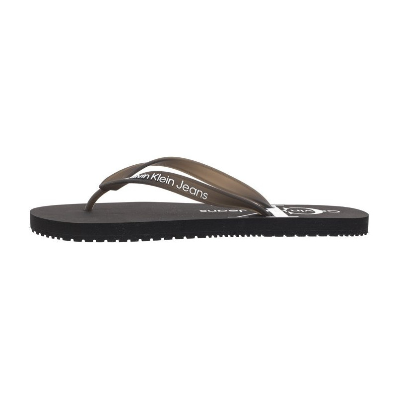 Calvin Klein Beach Sandal Monogram TPU Black YM0YM00838 BDS (CK499-a) batai