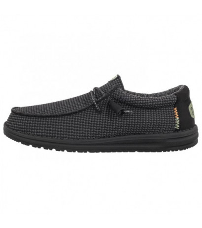 Hey Dude Wally Sport Mesh Black/Black 40403-060 (HY21-c) shoes