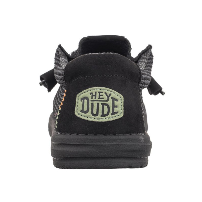 Hey Dude Wally Sport Mesh Black/Black 40403-060 (HY21-c) shoes