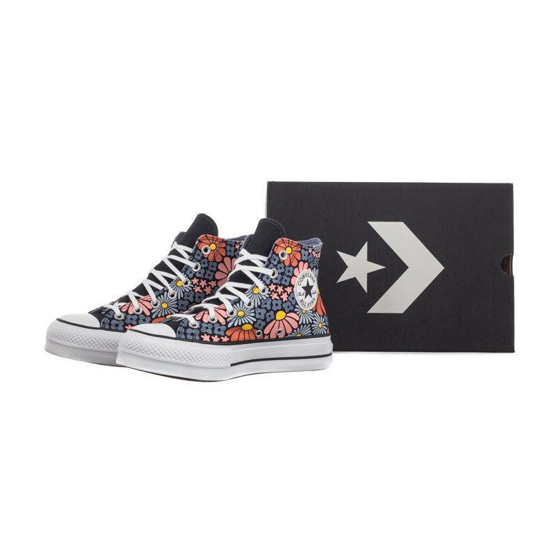 Converse CTAS Lift Hi Black/White/Pale Magma A08112C (CO676-a) bateliai