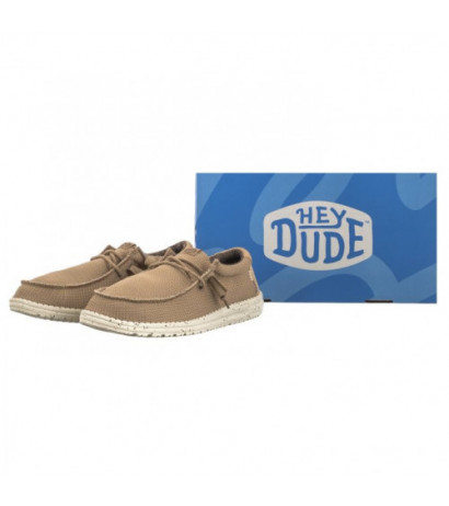 Hey Dude Wally Sport Mesh Tan/White 40403-25W (HY21-a) kingad