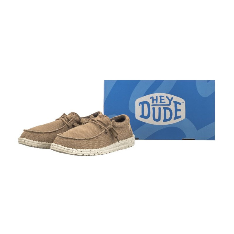 Hey Dude Wally Sport Mesh Tan/White 40403-25W (HY21-a) kingad