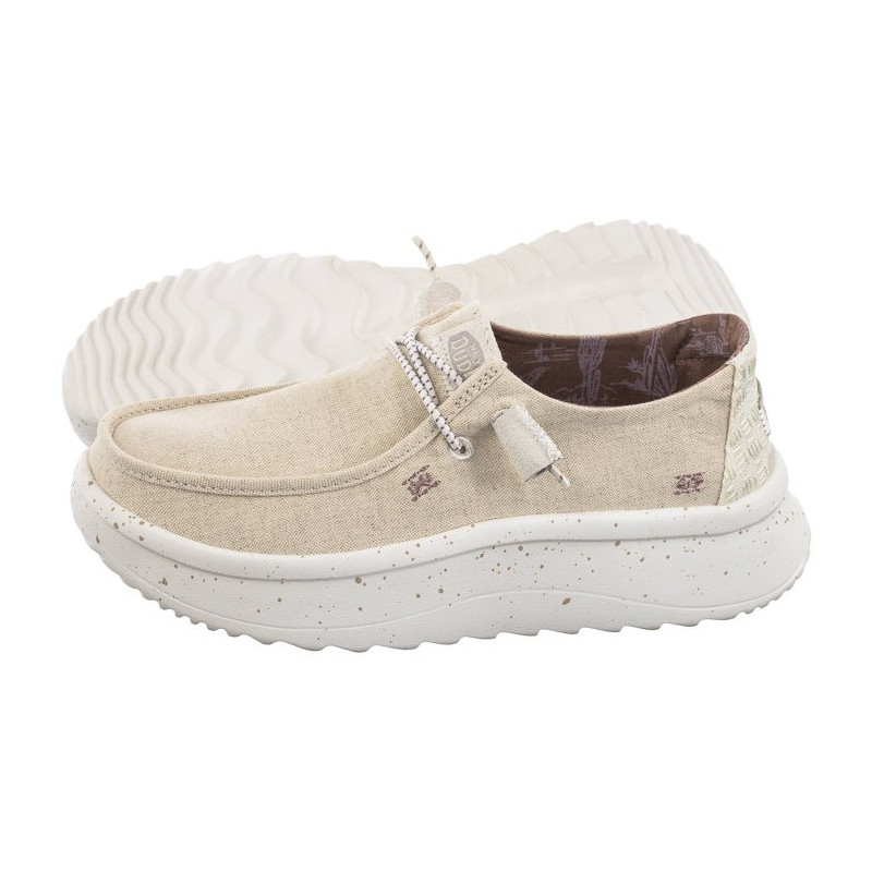 Hey Dude Wendy Peak Chambray Cream 40255-13R (HY15-b) batai