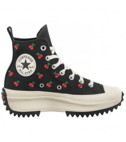 Converse Run Star Hike Hi Black/Egret/Red A08113C (CO677-a) sporta apavi