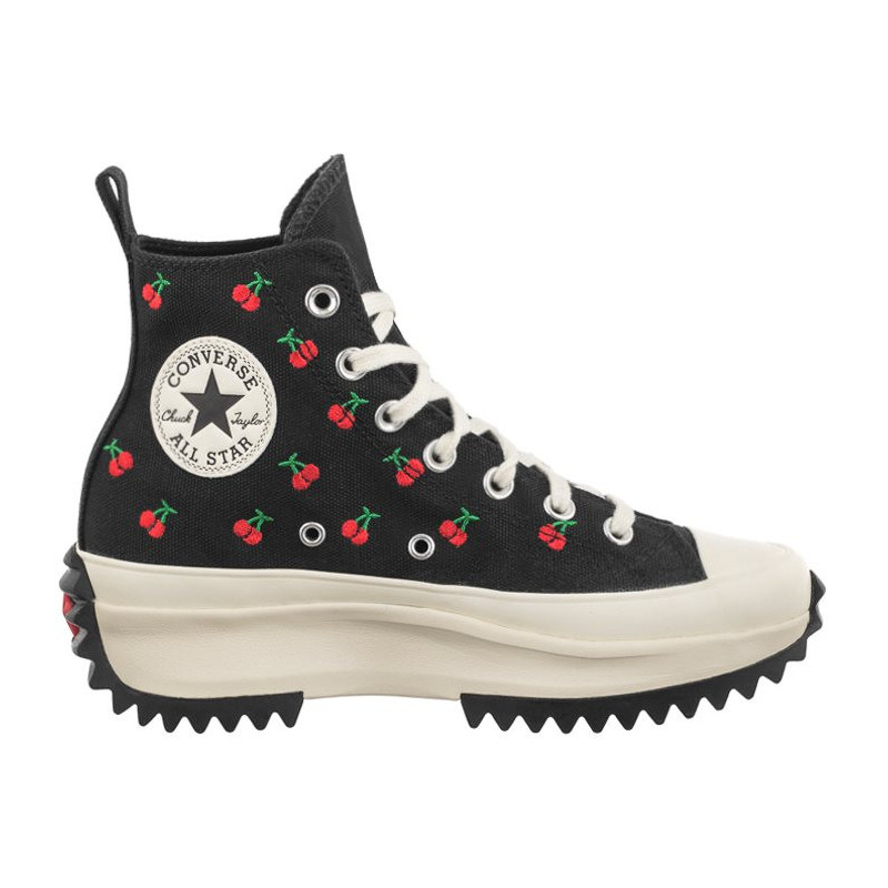 Converse Run Star Hike Hi Black/Egret/Red A08113C (CO677-a) sportiniai bateliai