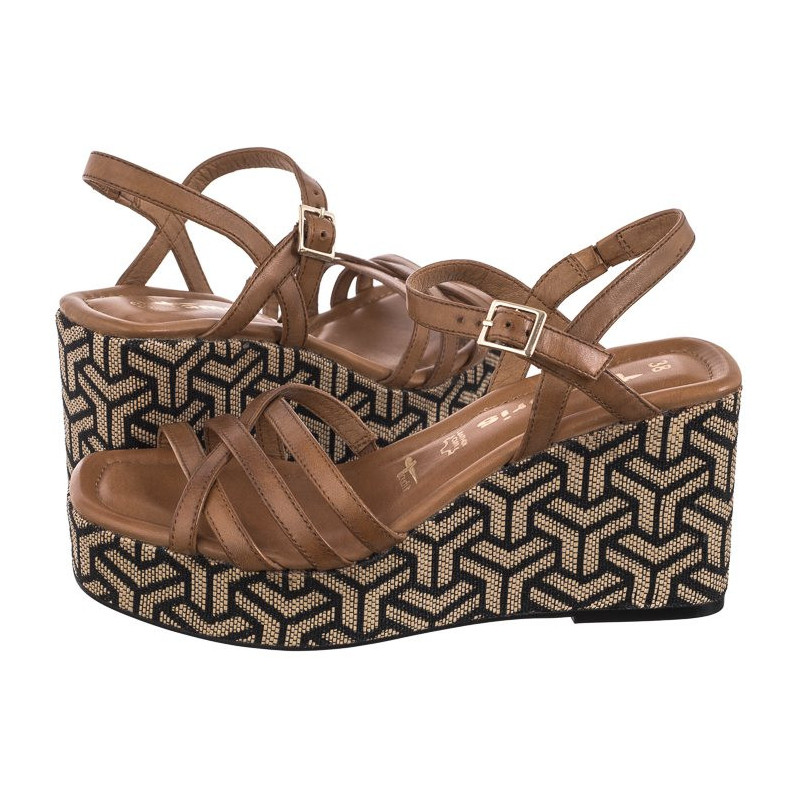 Tamaris Brązowe 1-28014-42 310 Camel (TM491-a) shoes