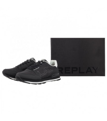 Replay Arthur Rep 1 GMS68.000.C0082T RS680082T 0008 Black/White (RP17-a) sportiniai bateliai