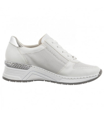 Rieker Białe N4315-80 White (RI178-a) spordijalatsid