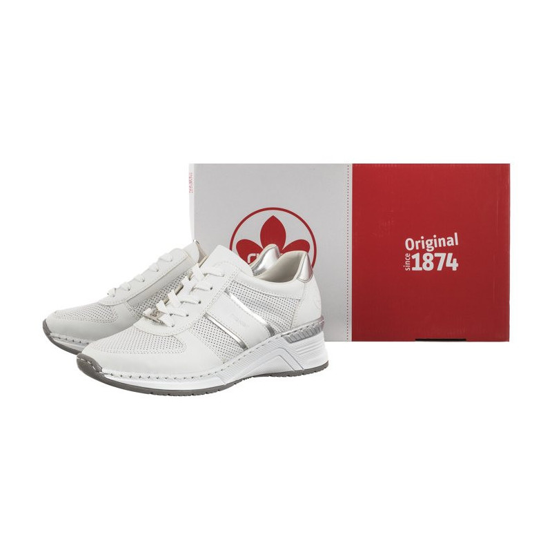 Rieker Białe N4315-80 White (RI178-a) sports Shoes