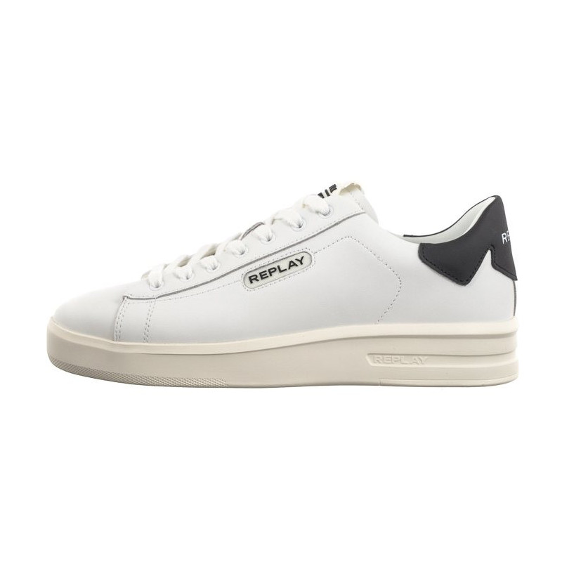 Replay Universty M Prime 2 GMZ4O.000.C0011L RZ4O0011L 0062 White/Black (RP23-a) sporta apavi