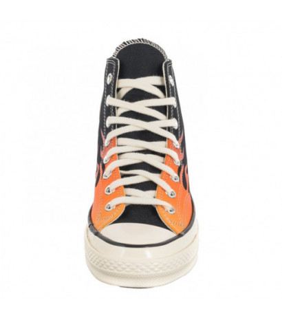 Converse Chuck 70 Hi Black/Enamel Red/Bold Mandarin 165024C (CO678-a) batai