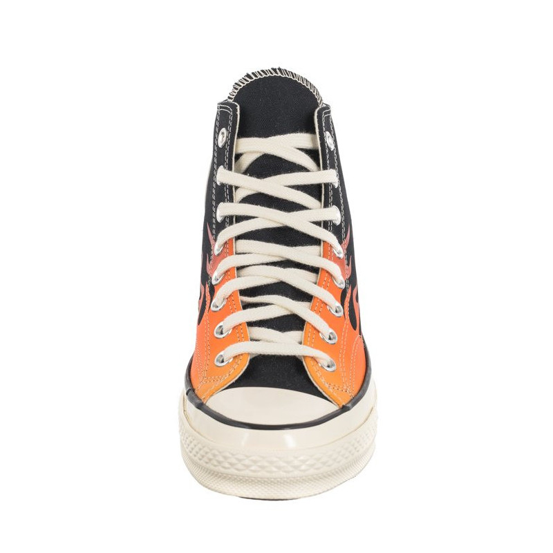 Converse Chuck 70 Hi Black/Enamel Red/Bold Mandarin 165024C (CO678-a) batai