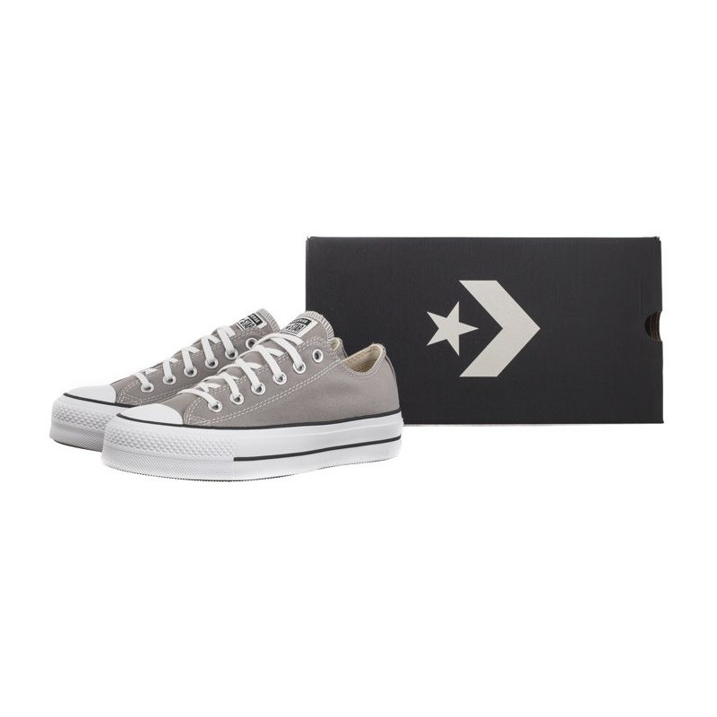 Converse CTAS Lift Ox Totally Neutral/White/Black A07573C (CO606-c) apavi