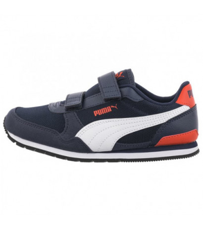 Puma ST Runner v3 Mesh V PS Peacot-White-Puma Red 385511-09 (PU567-c) sporta apavi