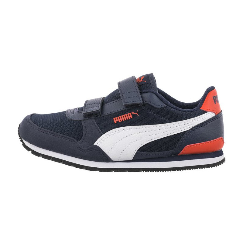 Puma ST Runner v3 Mesh V PS Peacot-White-Puma Red 385511-09 (PU567-c) sporta apavi