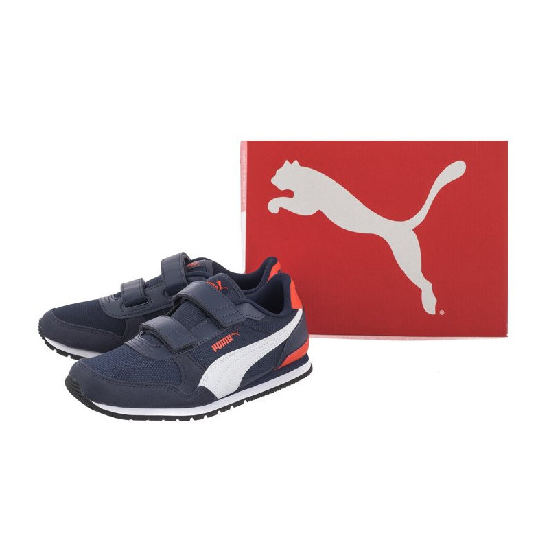 Puma ST Runner v3 Mesh V PS Peacot-White-Puma Red 385511-09 (PU567-c) spordijalatsid