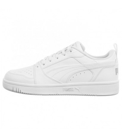 Puma Rebound v6 Low Puma White-Cool Light Grey 392328-03 (PU590-a) sporta apavi