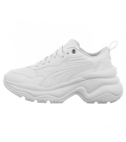 Puma Cilia Wedge White-Puma White-Puma Silver 393915-02 (PU585-b) kurpes