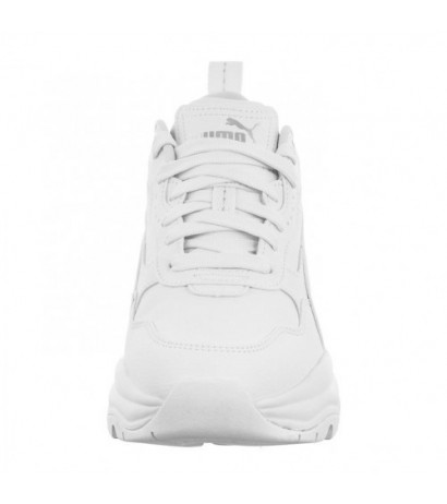 Puma Cilia Wedge White-Puma White-Puma Silver 393915-02 (PU585-b) bateliai