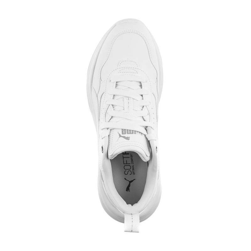 Puma Cilia Wedge White-Puma White-Puma Silver 393915-02 (PU585-b) bateliai